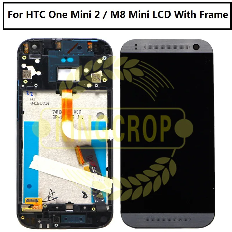 100% протестированный сенсорный ЖК Экран 4 5 дюйма для HTC One Mini 2 M8 с рамкой дисплей