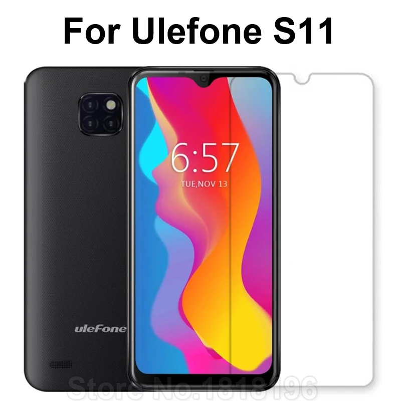

Защитная пленка для экрана Ulefone S11 из закаленного стекла 9H Защитная пленка для мобильного телефона для Ulefone S11 S 11 6,1 стеклянная крышка