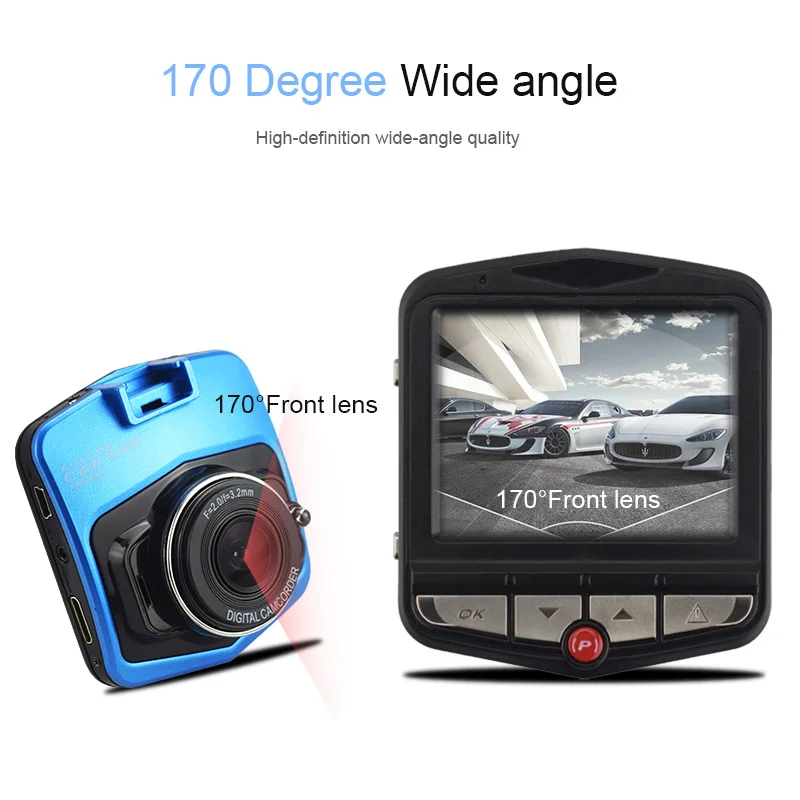 Мини видеорегистратор Full Hd 1080P Автомобильный регистратор|dash cam|cam incar dvr |