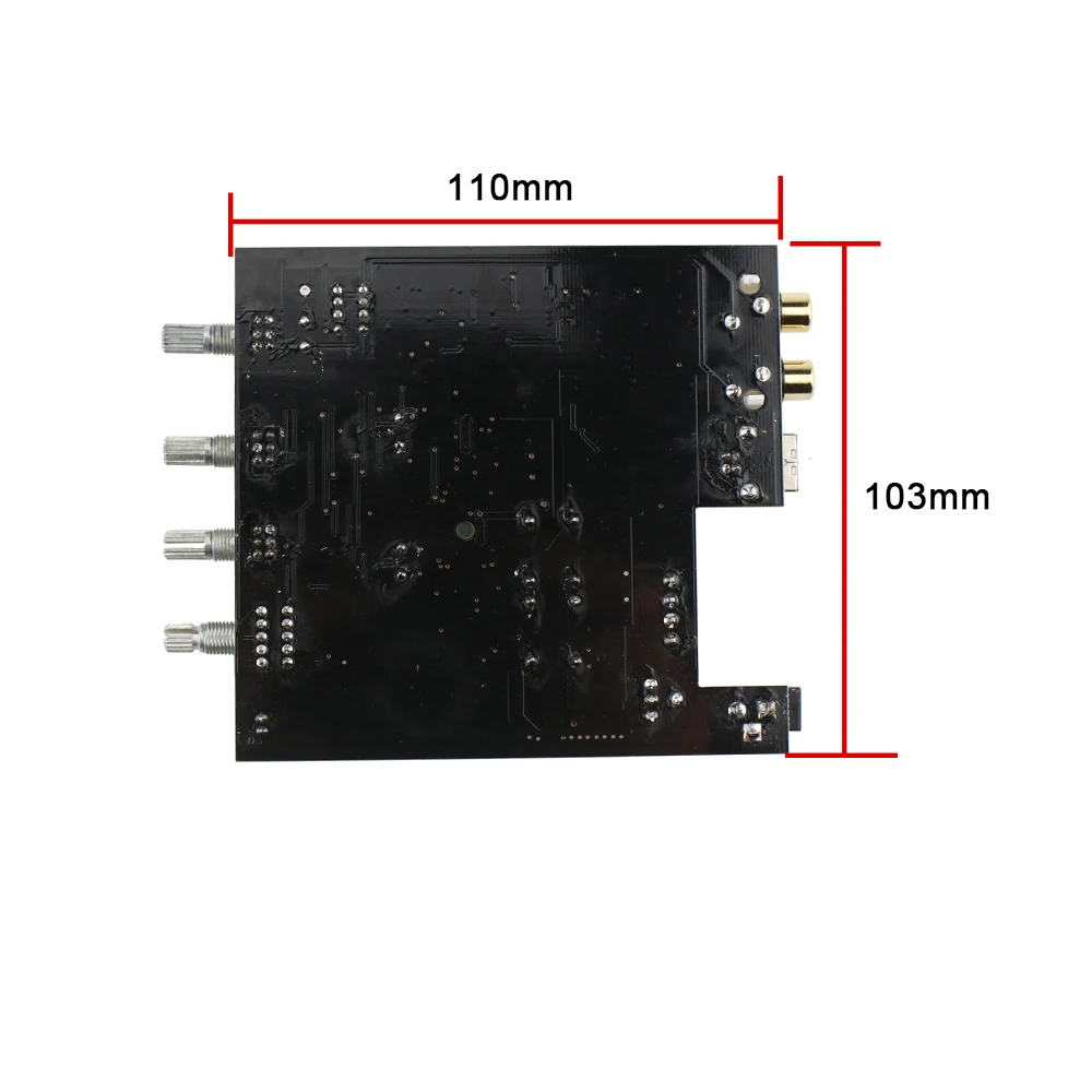 GHXAMP TPA3116 Bluetooth 5,0 цифровой усилитель мощности плата USB декодирования PCM5102A сабвуфер со звуковой картой 100 Вт* 2