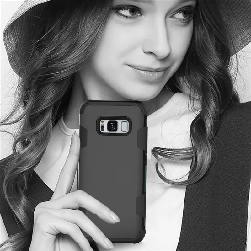 Для samsung Galaxy S8 S9 S10 Plus S10E Note 8 Note9 чехол для телефона s, противоударный Гибридный армированный резиновый сверхпрочный чехол для всего тела