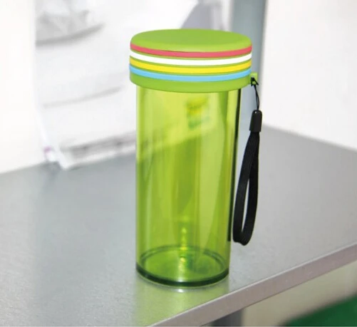 2016 модная цветная Радужная прозрачная портативная бутылка для воды | Дом и сад