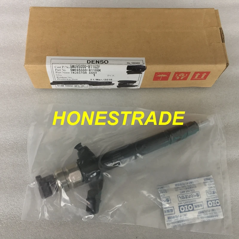 Оригинальный и новый инжектор Common rail 095000 8110 1465a307 2370 0l030 для насоса 1KD