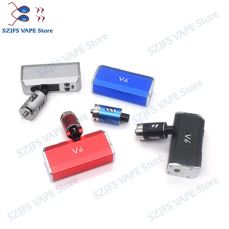 E Cigarette KIT Box Mod Starter Kits 100W 2000mAh Battery Vape Cigarettet 510 Thread huge 3ml Atomzier vaporizer zeus x | Электроника