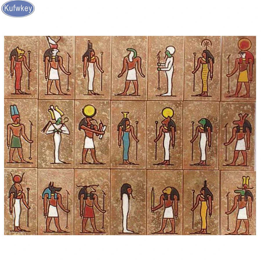 Алмазная мозаика вышивка портрет Египта сделай сам 5D алмазная живопись