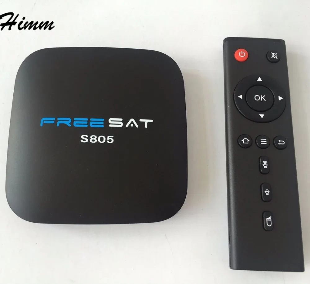 2017 freesat S805 IP TV Box Android FTA Wi-Fi skype youtube интернет телеприставки | Электроника