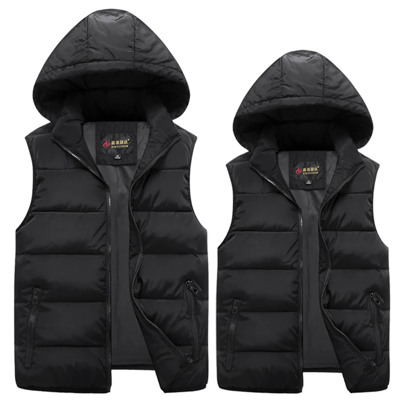 ZC1196 2020 autumn and winter new men's fashion Korean version slim big size thick vest coat cheap wholesale | Мужская одежда