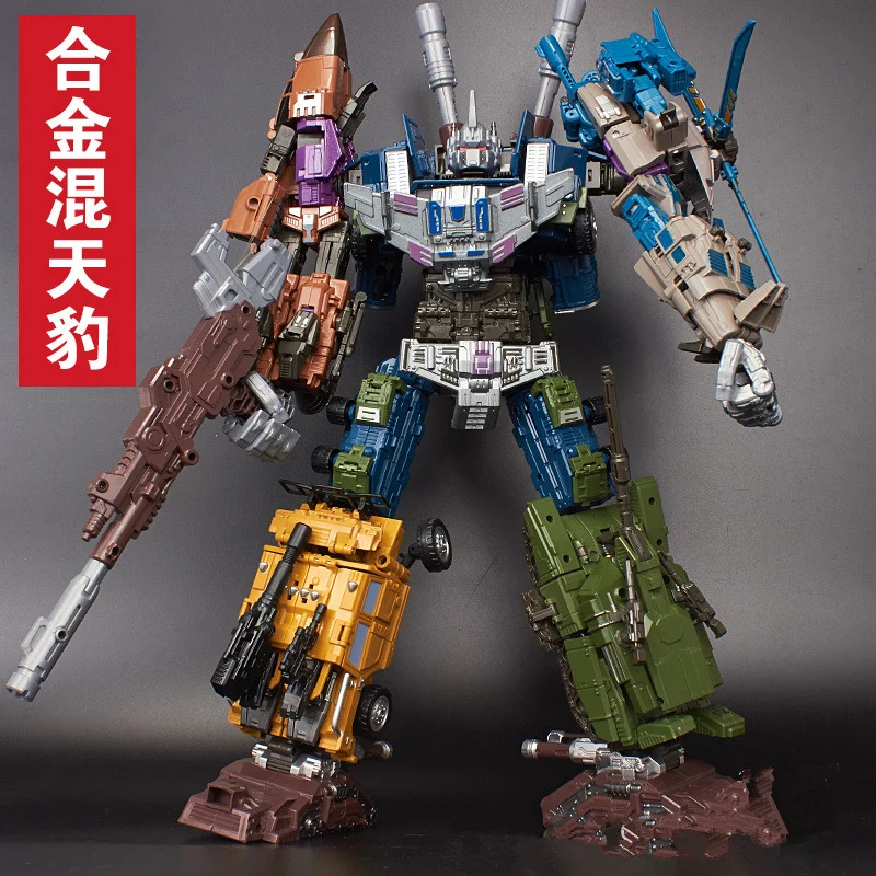 Прохладный Jinbao негабаритных Трансформация Робот игрушка брутикус WB Warbotron натиск драки свинья взрыв от 5 в 1 фигурка