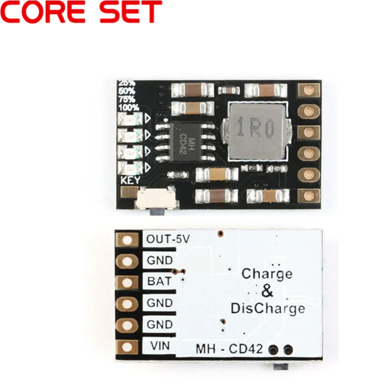 MH-CD42 DC 5V 2.1A плата питания для мобильного телефона 4,2 V зарядка ...