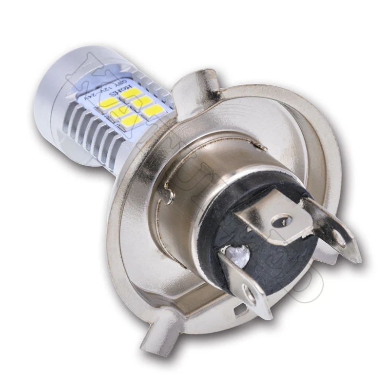 2pcs H4 9003 HB2 Led Bulb For Cars Fog Light DRL Driving Daytime Running Lights Xenon White 6000K Single Beam Lamps |