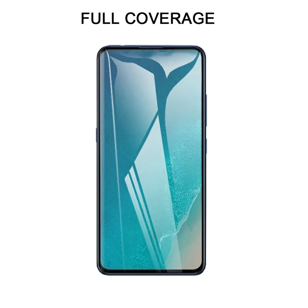 Новинка 9H закаленное стекло с полным клеем для VIVO S1 X27 полное покрытие Защита