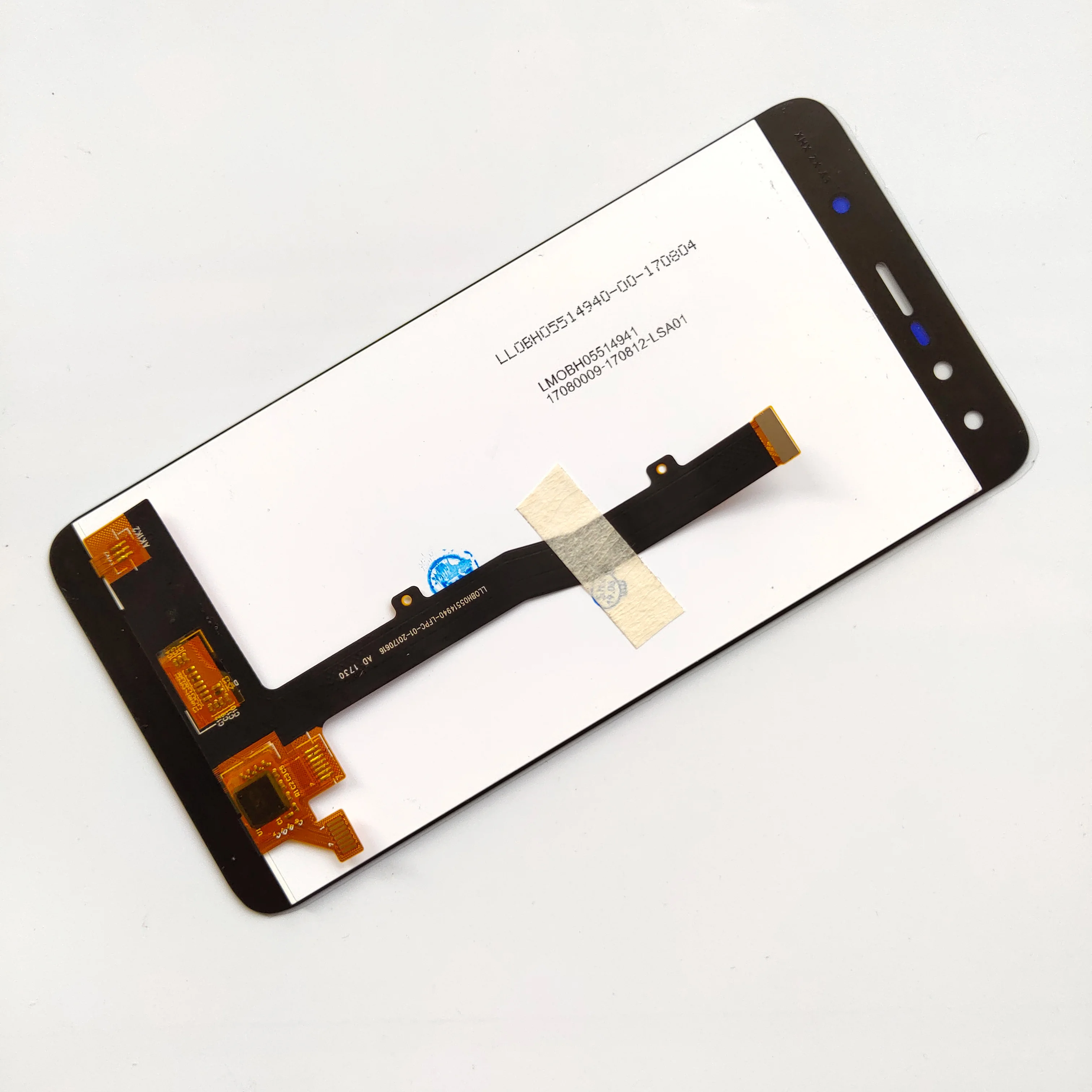 100% протестированы оригинальный черный/белый 5 &quotдля ZTE Blade A3 A0616 полный ЖК дисплей