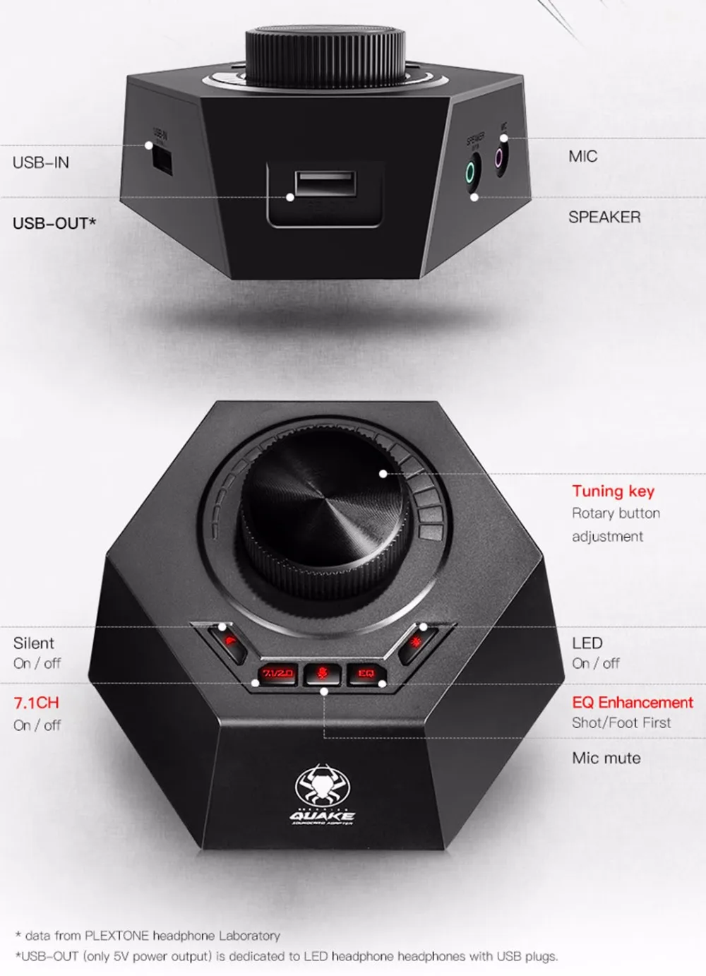 PLEXTONE G600 GameDAC Игровые наушники шлем Стерео ПК гарнитура проводные USB геймерские наушники с микрофоном для компьютера ноутбука