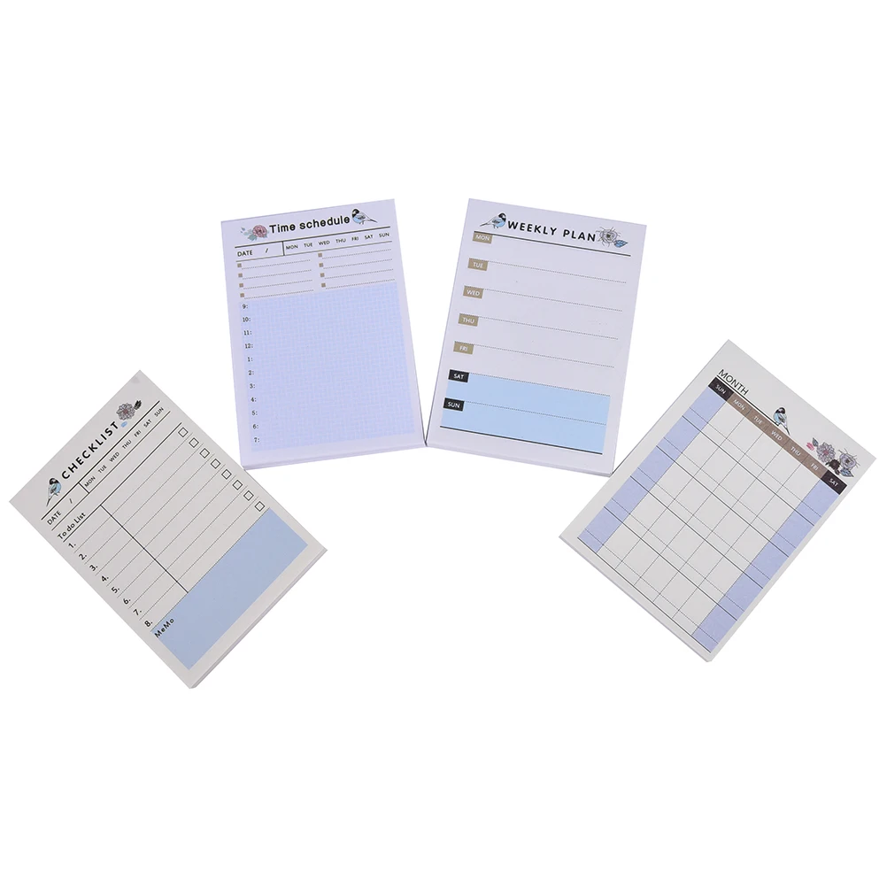 Контрольный лист по расписанию 1 шт. канцелярские принадлежности планировщик