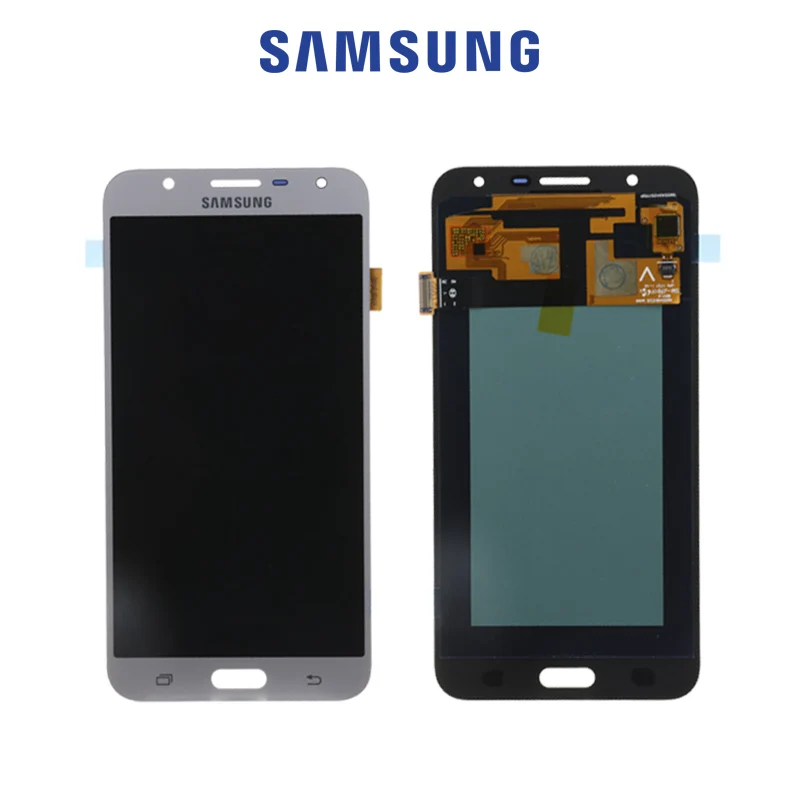 5,5 '' Супер AMOLED для SAMSUNG Galaxy J7 Neo J701 ЖК-дисплей J701F J701M J701MT Digitzer сборка Замена дисплея - Цвет: White  OLED