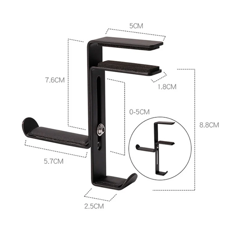 Аксессуары для наушников Держатель крепления металлический держатель гарнитуры