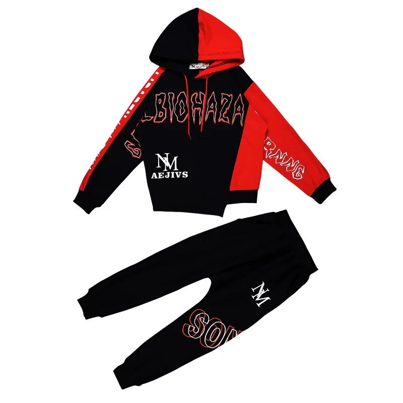 Children Tracksuit Boys Hoodies + Pants Casual Outfits Kids Spring Autumn Clothing Long Sleeve Sports Suits 8 10 12 13 Years |