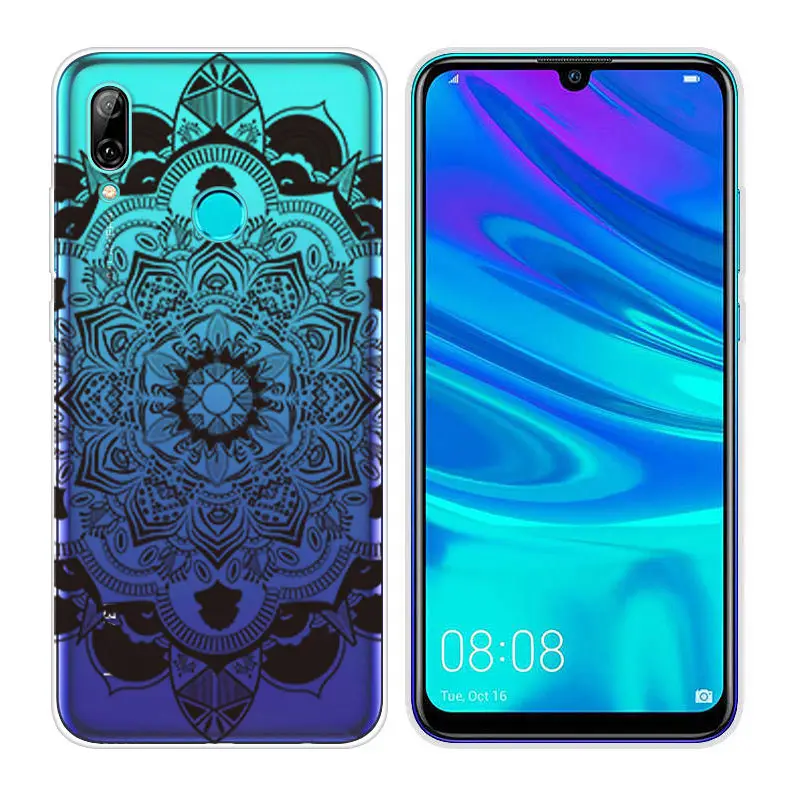 01 Силиконовые чехлы Arvin для huawei P Smart, мягкий прозрачный ТПУ чехол для телефона P Smart, 6,21 дюймов, чехол с рисунком, сумка - Цвет: 01