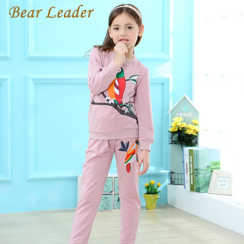 Bear leader/комплекты одежды для девочек Новинка 2019 года модная детская одежда