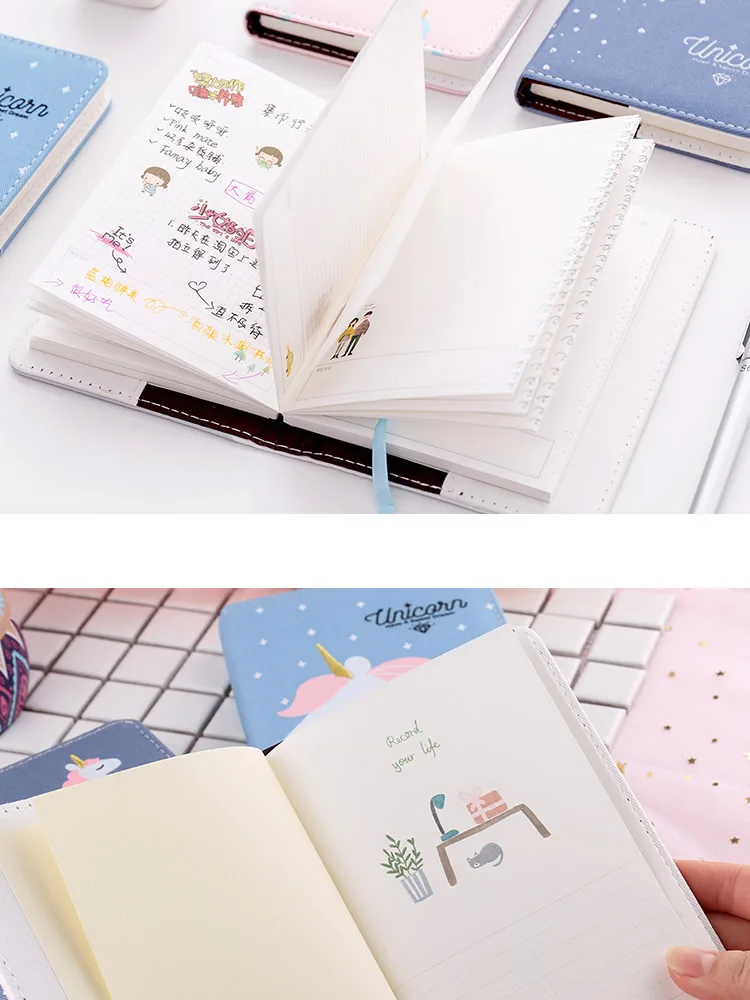 A6 Kawaii Bullet Journal повестки дня Планировщик крышка ткани записная книжка модные Тетрадь планировщик Дневник Школьные принадлежности Defter