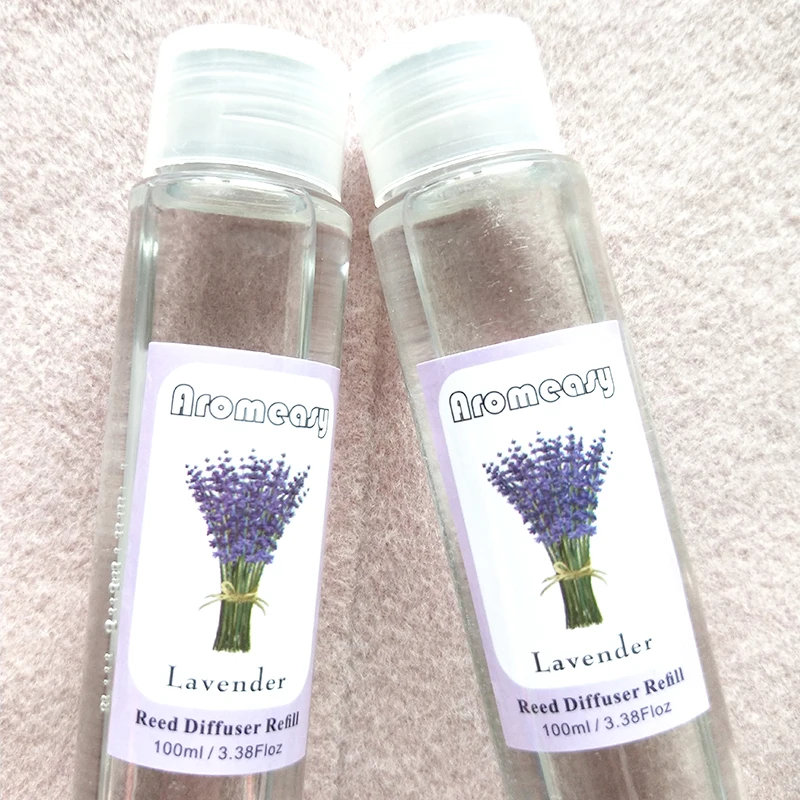 1 шт. Aromeasy 100 мл Reed Diffuser Refill Bottle ароматическое масло для дома комнаты парфюм Арома эфирное масло добавка лаванда 3*18,7 см