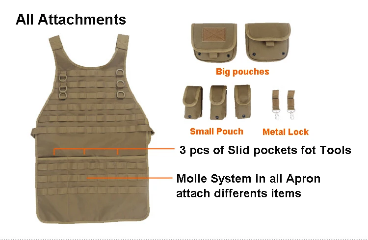 2015 нейлоновый инструмент Molle 600D тактический фартук|tactical apron|apronapron tool |