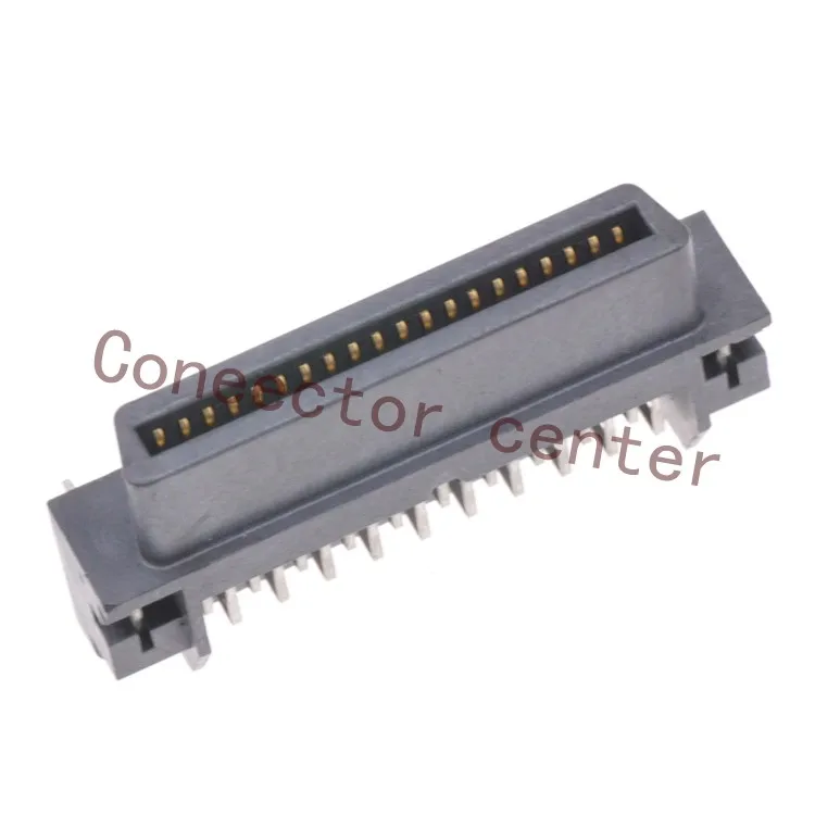 Разъем SCSI 1 27 мм Шаг 40Pin 90 градусов правый угол гнездовой сторона 5175474-5 |