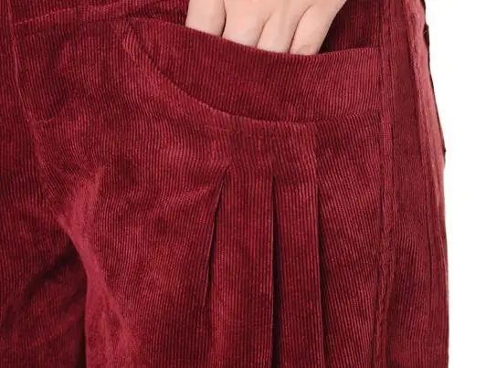 Брюки женские вельветовые винно красные черные Осенние|pants wrap|pant denimjeans pants for girls |
