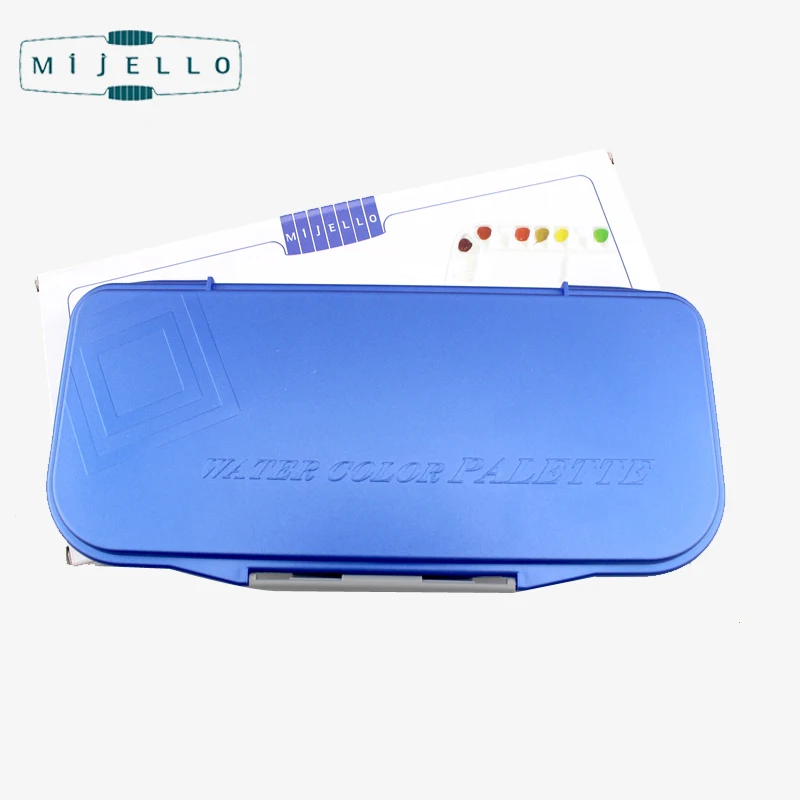 Корейский Mijello FUSION 18 Герметичный/герметичный цвет воды PaletteSquare смешивания