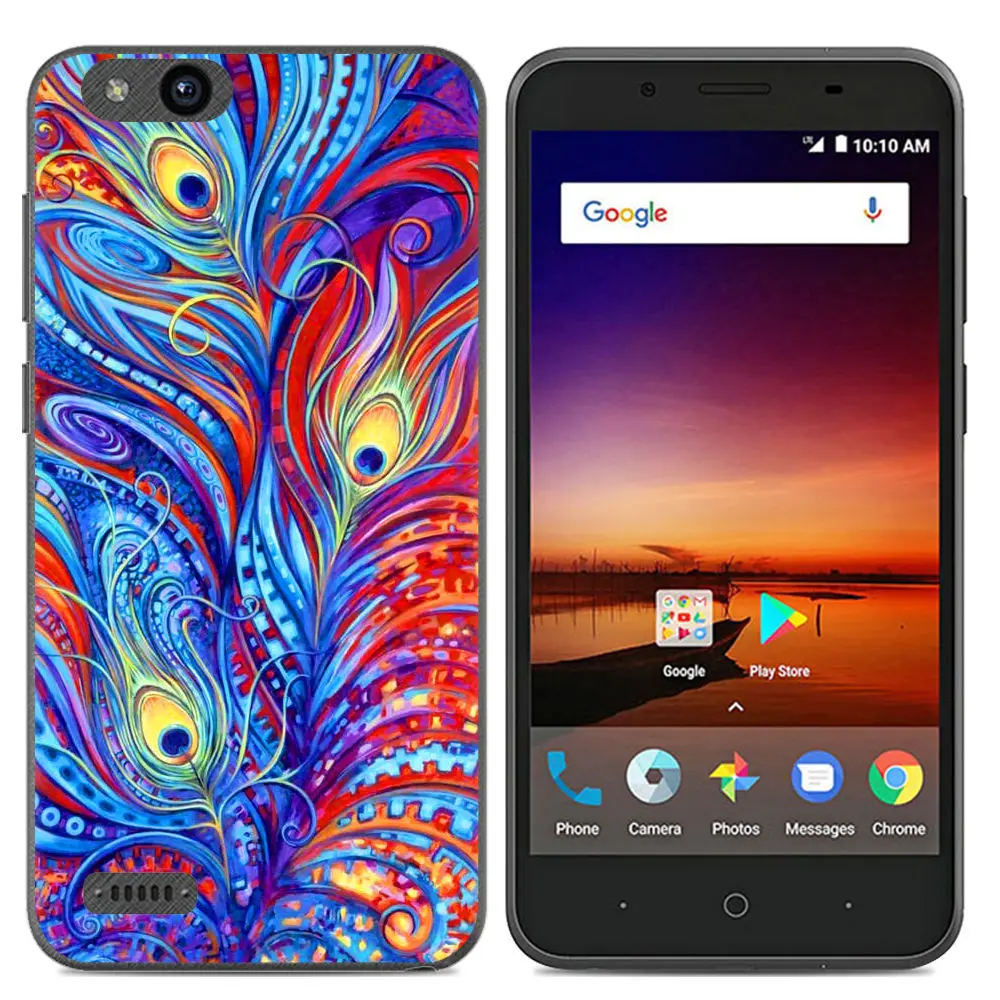 New Arrival Phone Case For ZTE Tempo X N9137 5-inch Fashion Design Art Painted TPU Soft Silicone Cover |