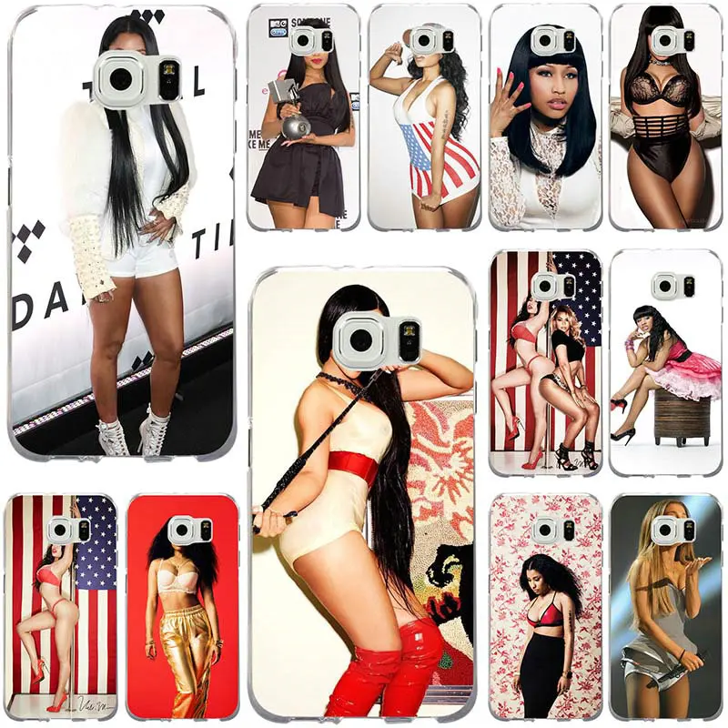 Суперзвезда в стиле Nicki Minaj мягкий TPU чехол для телефона samsung Galaxy Note 2 3 5 8 9 S2 S3 S5 мини