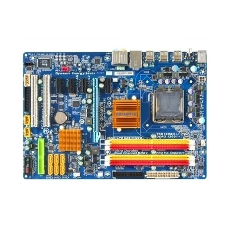 Для Gigabyte GA EP43 S3L оригинальная б/у материнская плата для настольного компьютера P43