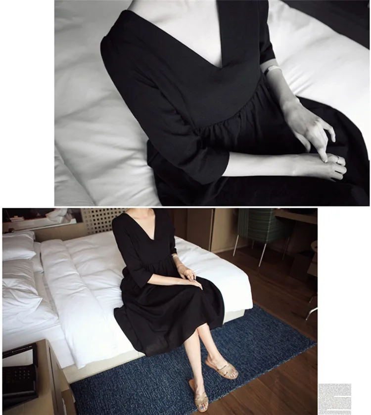 Платье для беременных с v-образным вырезом летнее платье для кормящих женщин для беременных женщин большого размера
