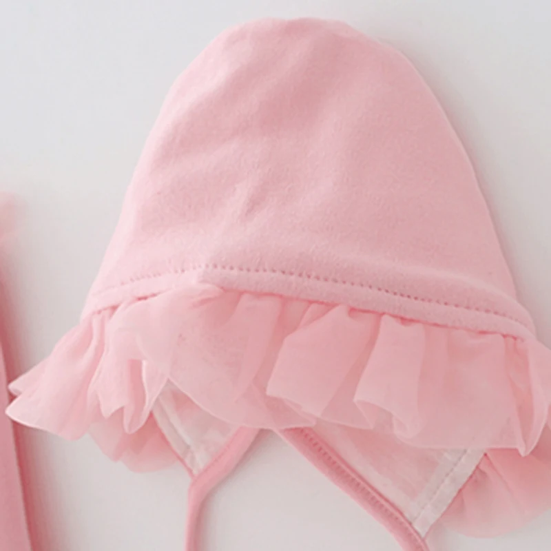 2 шт. хлопковые боди с длинным рукавом и шапка пачка|girl infant clothes|infant clothesnewborn outfit |