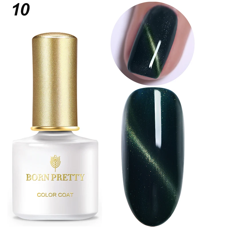 BP-TM02 BORN PRETTY 6 мл Гель-лак для ногтей кошачий глаз магнитный лак для ногтей замачиваемый УФ-Гель-лак эффект кошачьих глаз базовое верхнее покрытие - Цвет: BP-TM02