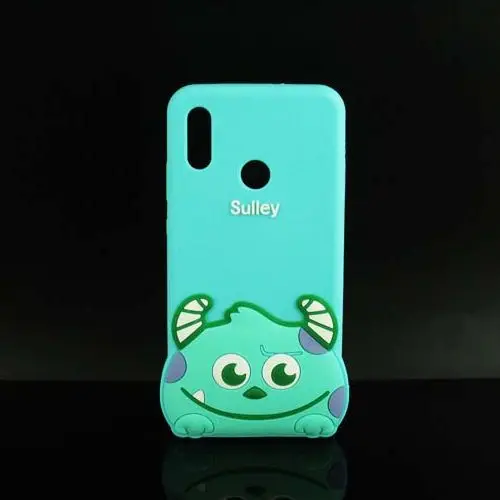 18 3D P Smart силиконовый чехол Минни totoro stitch Sulley чехол с единорогом кожи для huawei P Smart - Цвет: 18