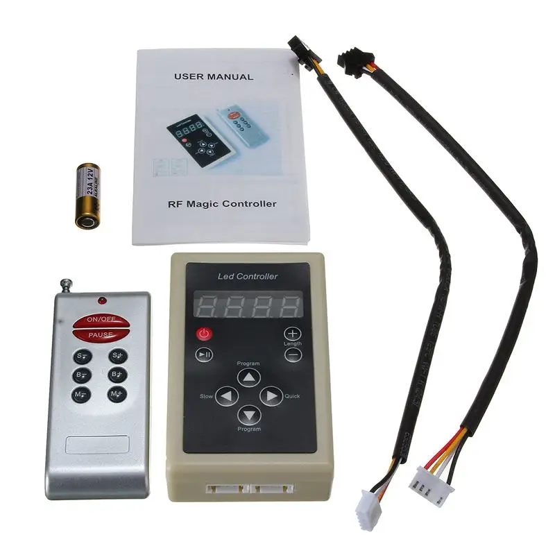 Smuxi водонепроницаемый 5 м 6803 IC 150 светодиодный RGB светодиодный светильник DC12 5050 SMD Dream color FR пульт дистанционного управления UK/AU/EU/US Plug