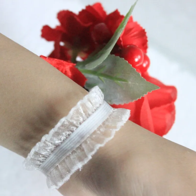 Свадебная брошь подружки невесты на запястье цветок жениха бутоньерка