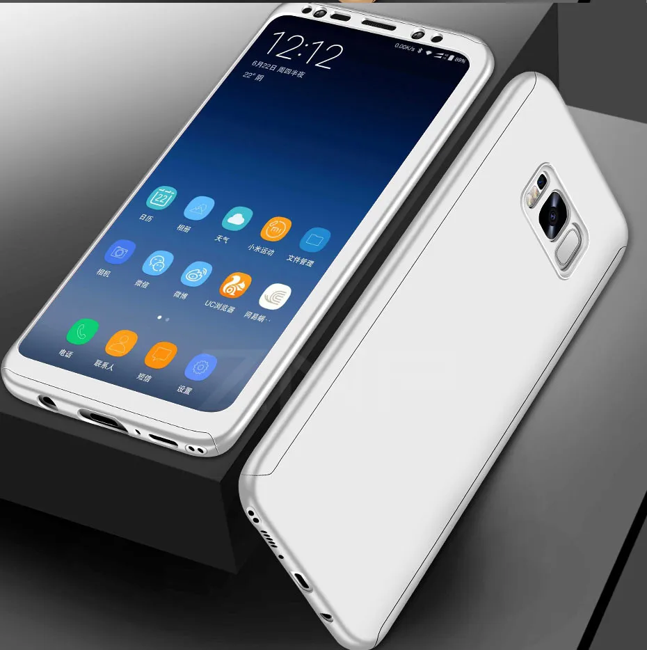 ZNP защитный чехол на 360 градусов для samsung Galaxy S9 S8 Plus Note 8 чехол для samsung S8 Note 8 Защитная пленка для экрана