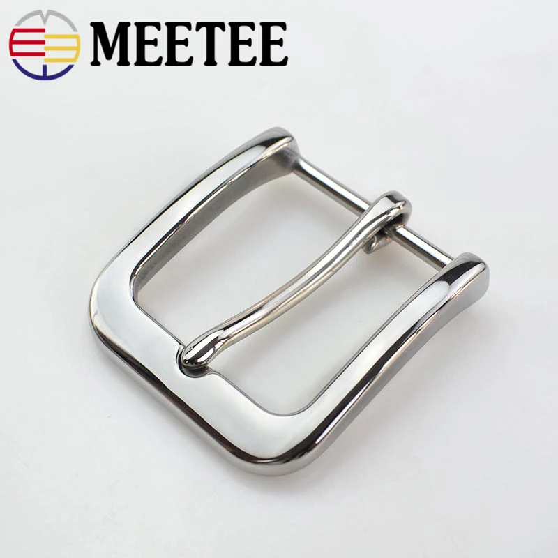 Meetee металлический 3,8 см ширина мужской тактический ремень с пряжкой из сплава материал для холста Джинсовый пояс DIY аксессуары для одежды AP2765