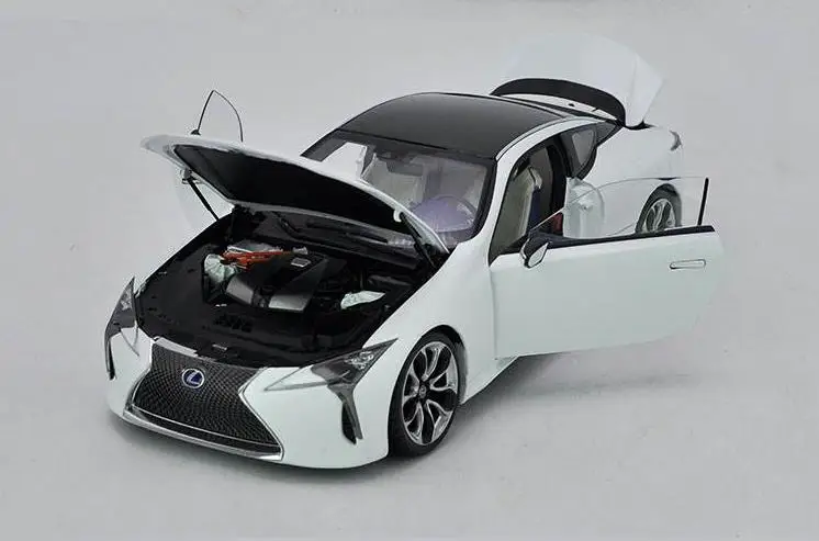 Лидер продаж 1:18 Модель автомобиля LC500h, Высококачественная коллекция и подарочная модель автомобиля из металлического сплава