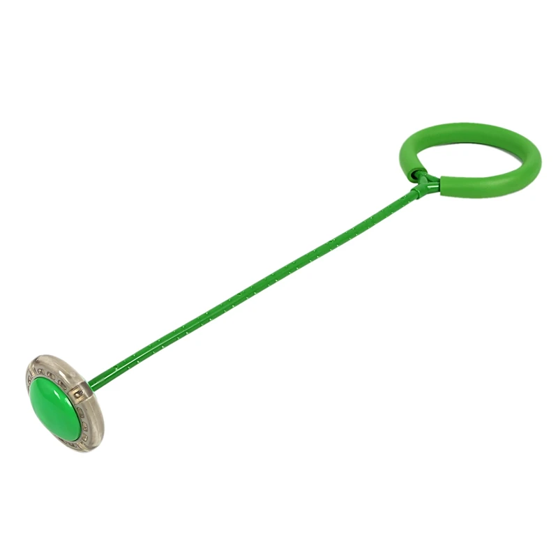 Уличные веселые игрушки Мячи эластичный Led Flash Jumping Foot BALL Ring Circle прыгающий мяч для