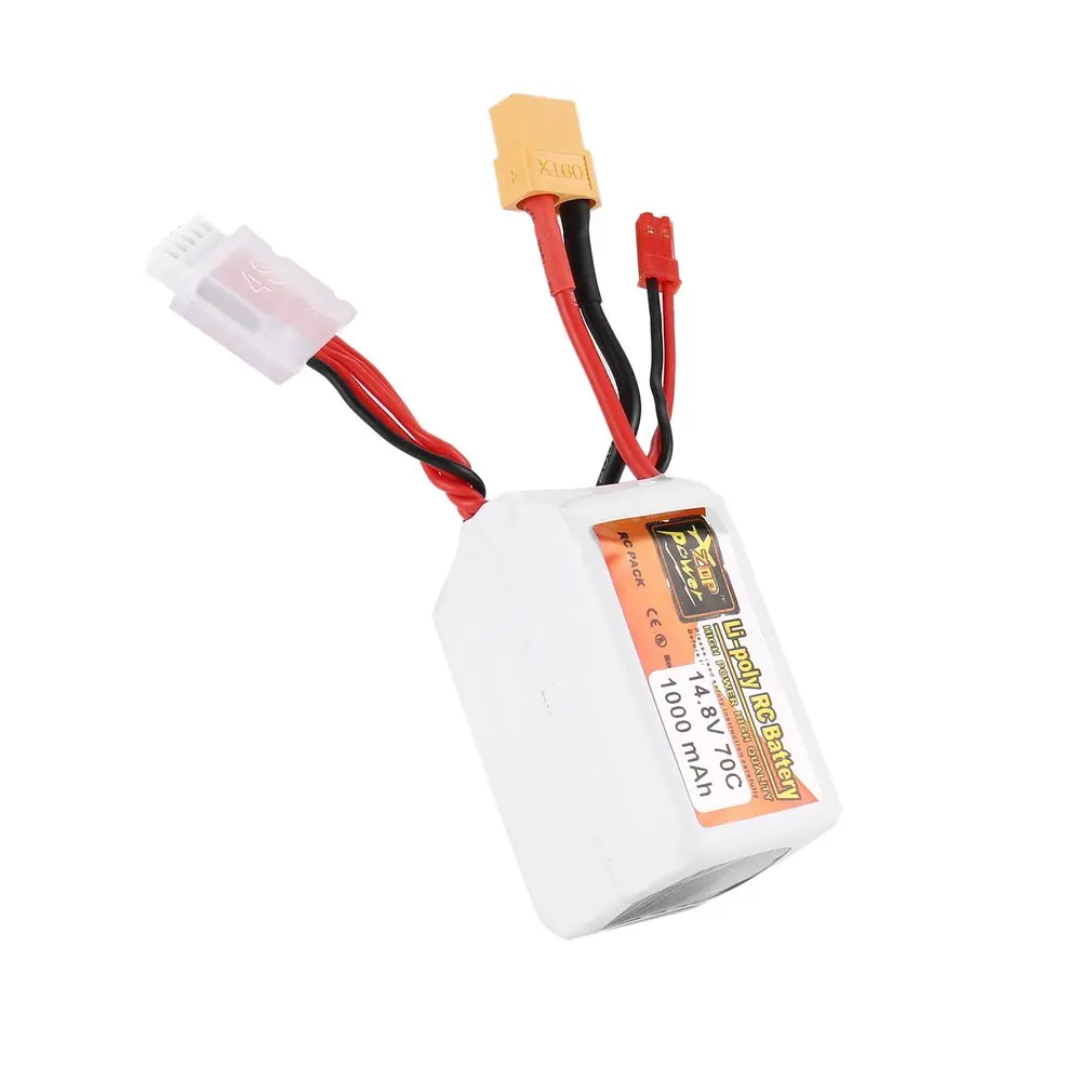 ZOP power14.8 V/7 4 V 25C/30C/70C/75C/4S 1P Lipo батарея JST XT60 перезаряжаемая для радиоуправляемого