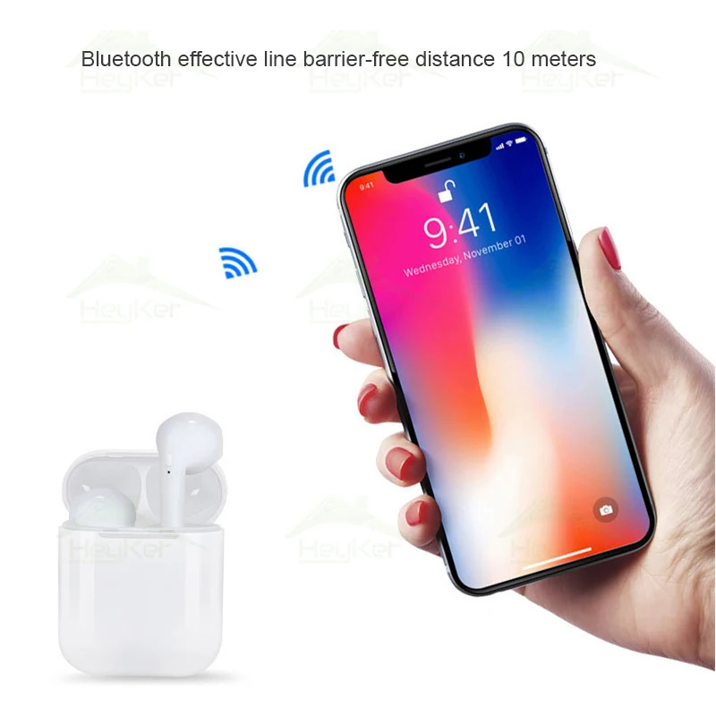 I9s TWS Mini Bluetooth 5,0 Беспроводные наушники гарнитуры Bleutooth наушники Xiomi наушники-вкладыши 1:1 для всех смартфонов