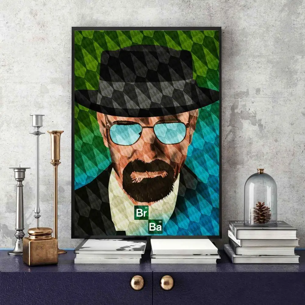 1 Breaking Bad фигурки плакаты и принты настенные художественные декоративные картины холст живопись для гостиной домашний Декор без рамы - Цвет: 1