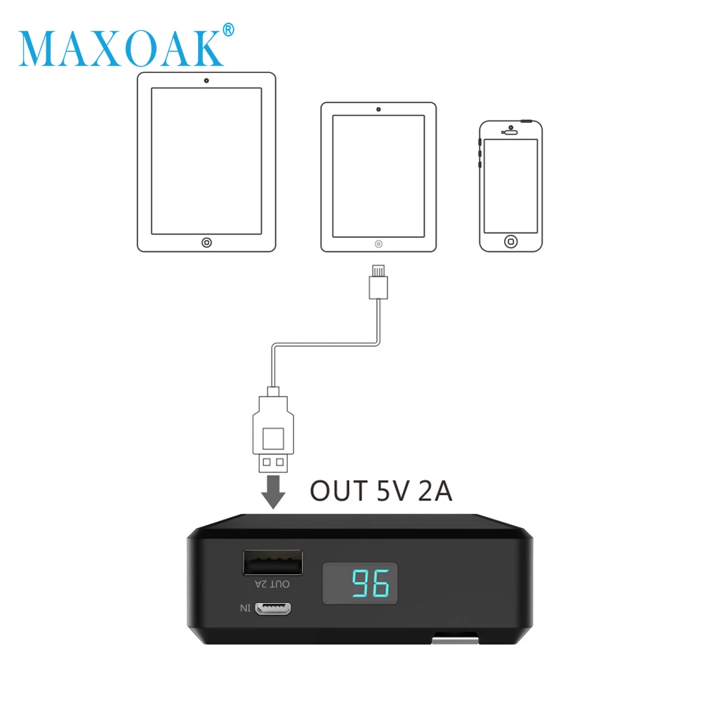 MAXOAK 7800 мАч Солнечное зарядное устройство Портативный ручной генератор Внешняя батарея Солнечное зарядное устройство для смартфона GoPro камера планшет