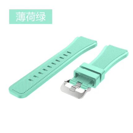 Mint Green band SIKAI чехол для часов Huami Amazfit Stratos 2 Аксессуары для часов чехол для ПК Huami AMAZFIT Stratos Pace 2 защитный чехол - Цвет: Mint Green band