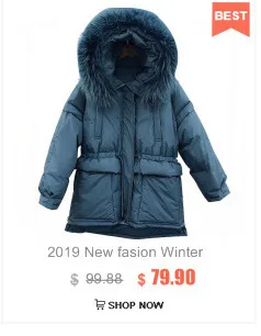 Plus size Natural Fur White Duck Down Winter Coat women's jacket with hood Thicken Warm women's down Parka chaqueta mujer YRE05