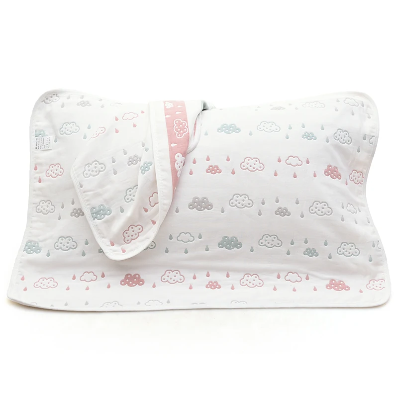 Мягкие газовые полотенца для новорожденных детской ванны детское хлопковое