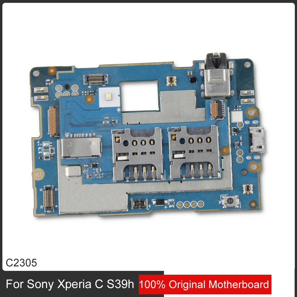 Разблокированная материнская плата для sony Xperia C S39H C2305, материнская плата для sony Xperia C S39H, полностью Рабочая материнская плата